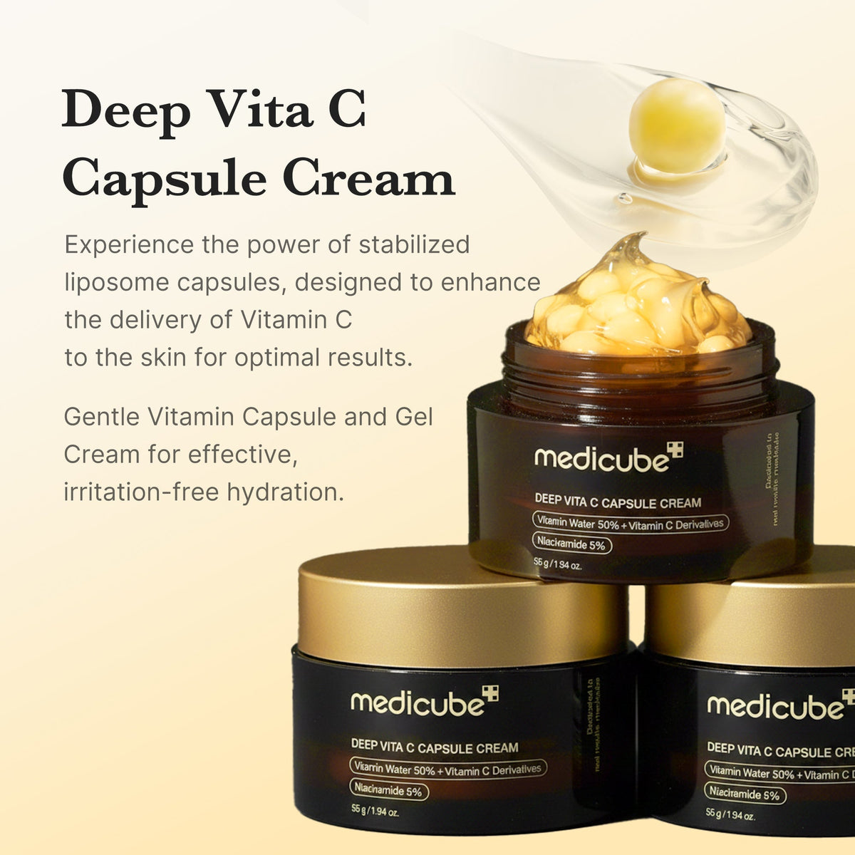 Medicube Deep Vita C Capsule Cream — 55 g