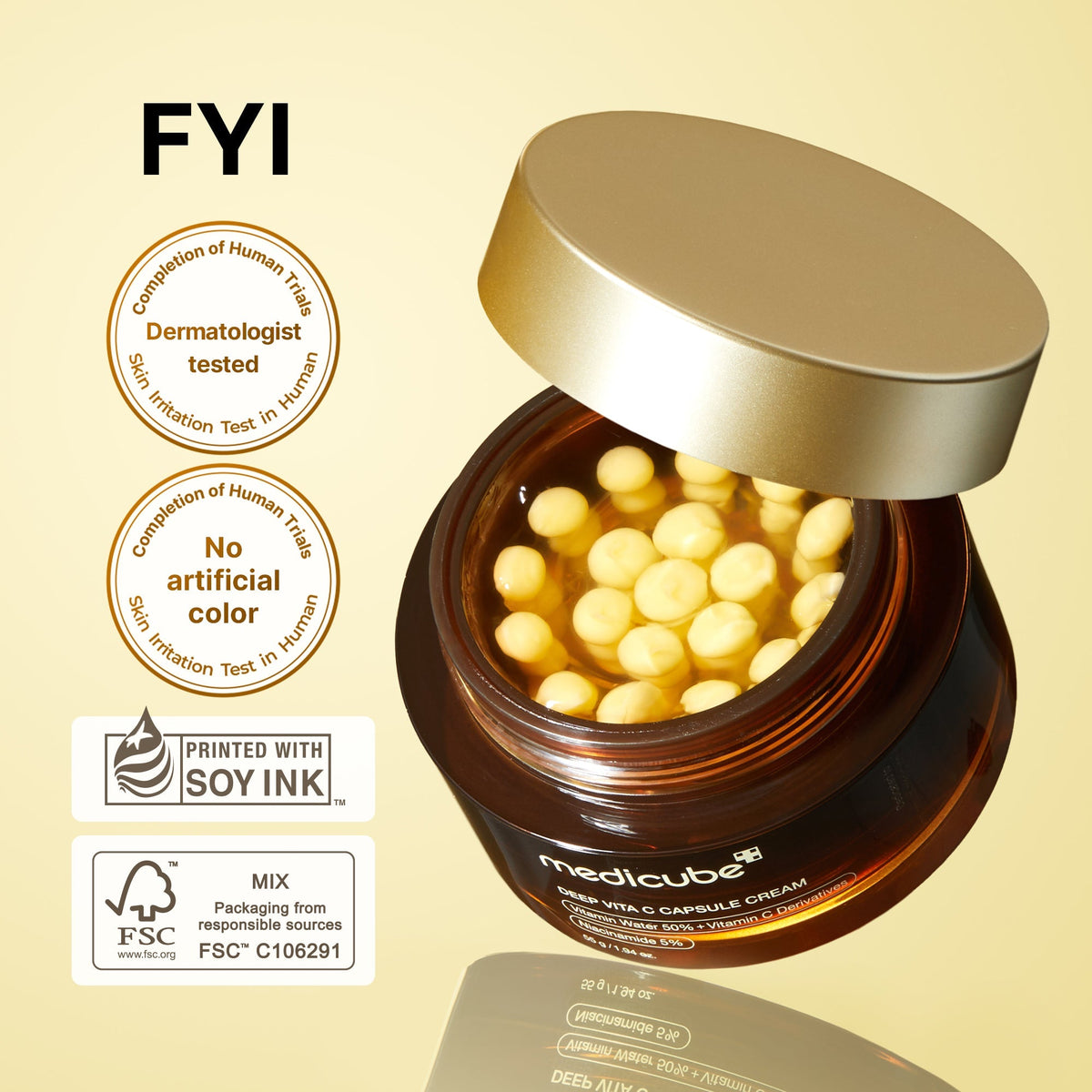 Medicube Deep Vita C Capsule Cream — 55 g
