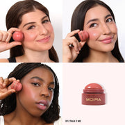 Moira Soft Blush Balm - 012, Talk 2 me