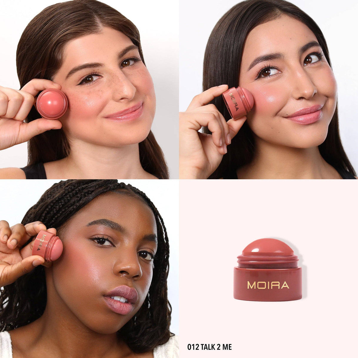 Moira Soft Blush Balm - 012, Talk 2 me