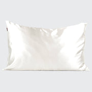 Kitsch Satin Pillowcase Standard - Ivory