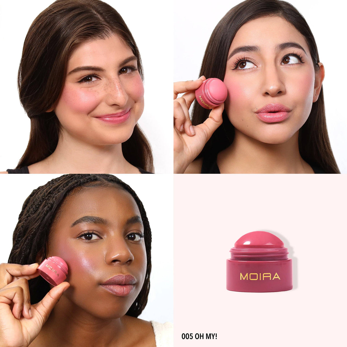 Moira Soft Blush Balm - 005, Oh, my!