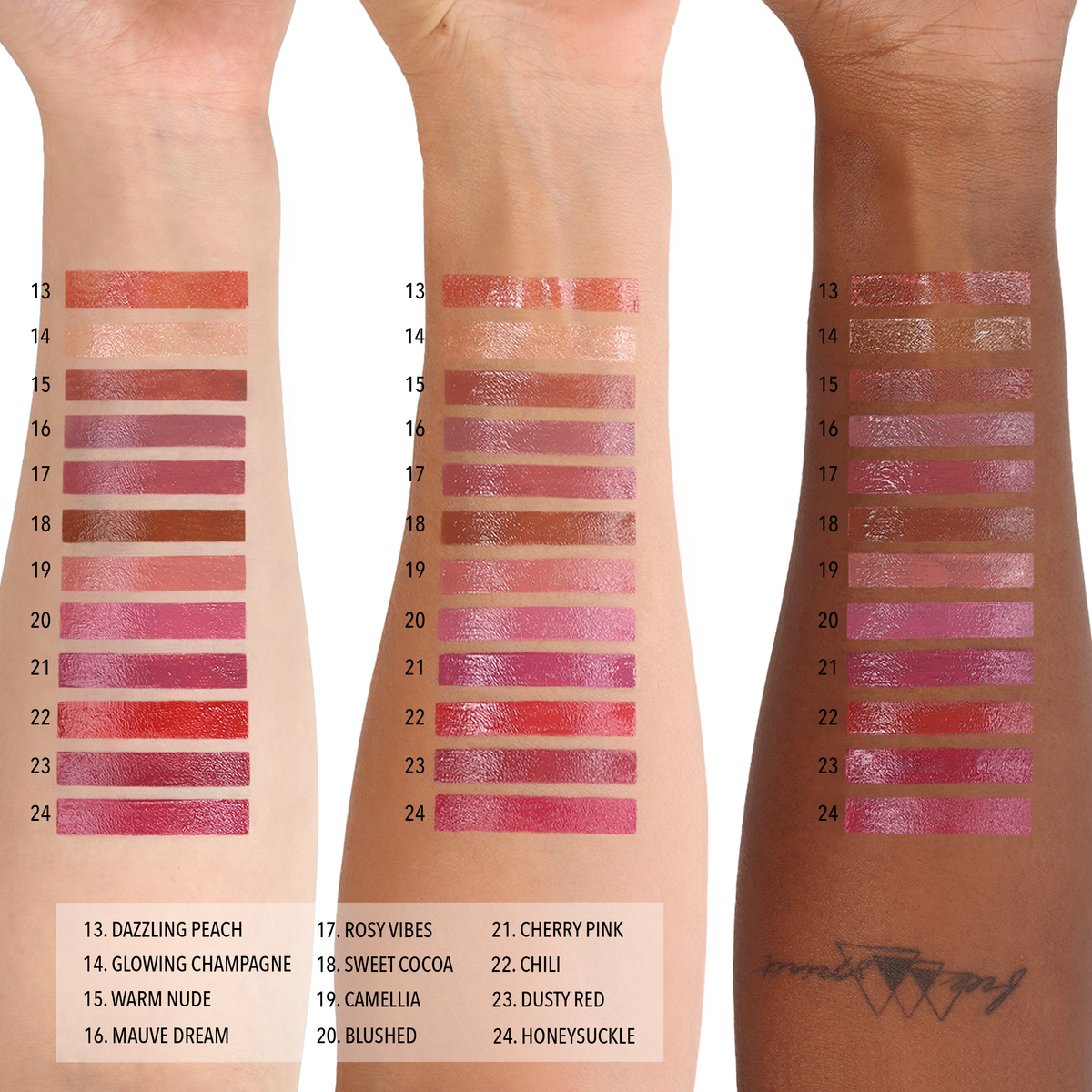 Moira Signature Lipstick - 014, Glowing Champagne