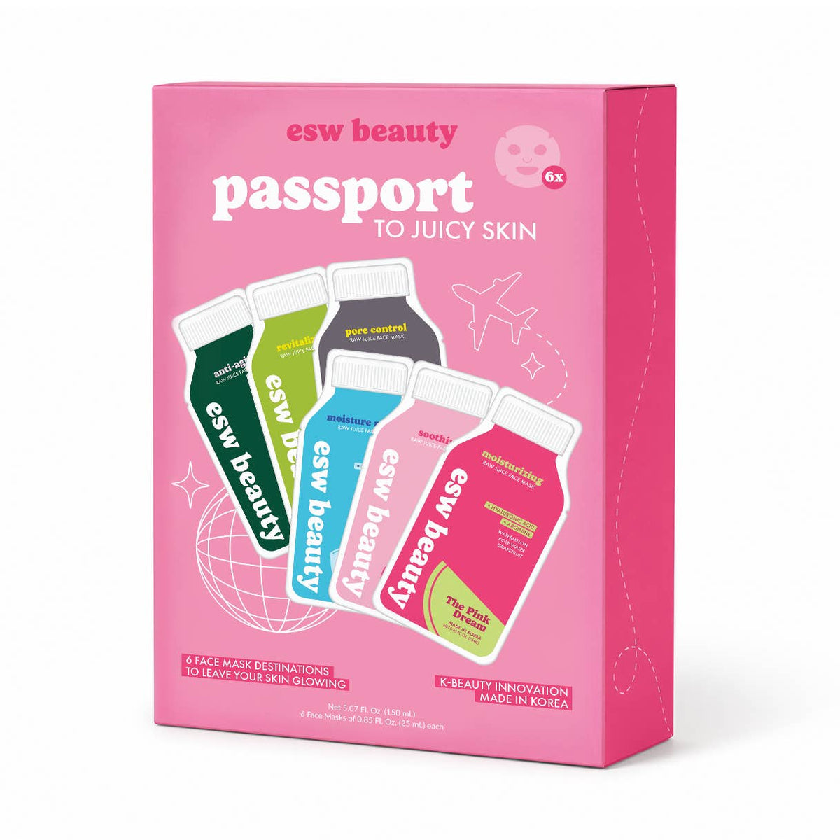 Passport to Juicy Skin (6x Masks)