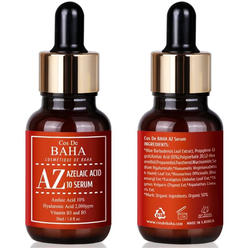 Cos De BAHA AZ Azelaic Acid 10% Serum — 30 mL
