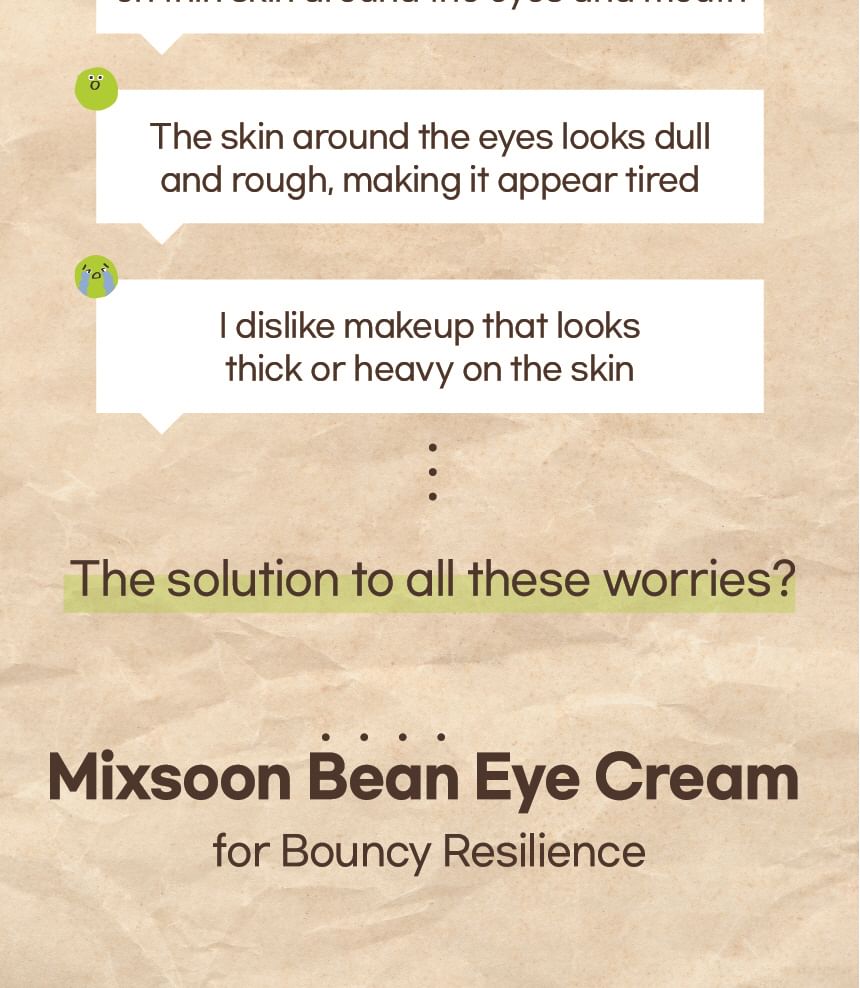 mixsoon Bean Eye Cream — 20 mL