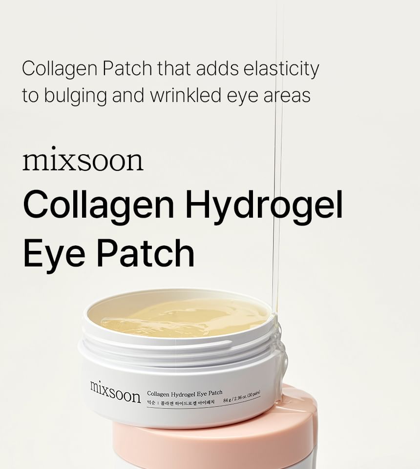 mixsoon Collagen Hydrogel Eye Patch — 60 Patches
