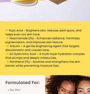 NINELESS B-Boost Kojic Acid Glow Pad — 80 Pads
