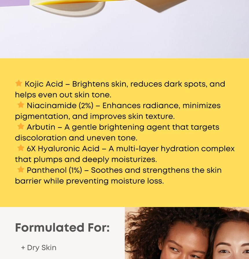 NINELESS B-Boost Kojic Acid Glow Pad — 80 Pads