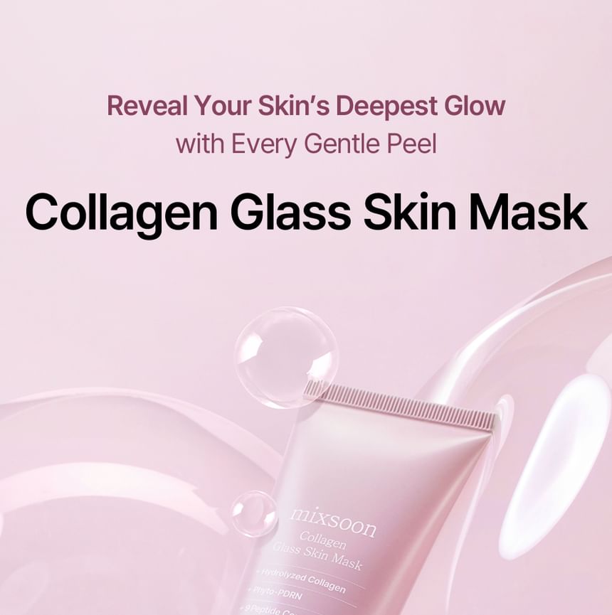 mixsoon Collagen Glass Skin Mask — 80 mL