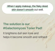 mixsoon Galactomyces Toner Pad — 60 Pads