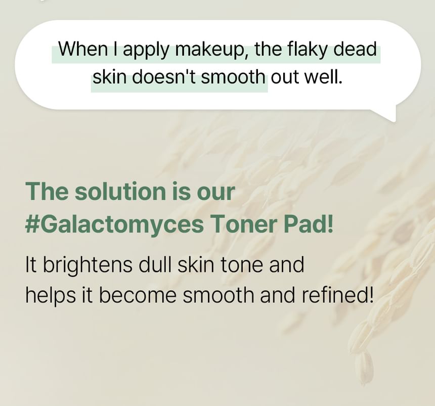 mixsoon Galactomyces Toner Pad — 60 Pads