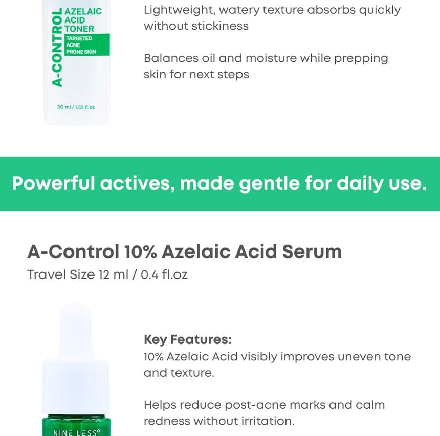 NINELESS A-Control Mini Kit — 4 Pieces