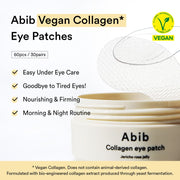 Abib Vegan Collagen Eye Patch Jericho Rose Jelly — 60 Patches