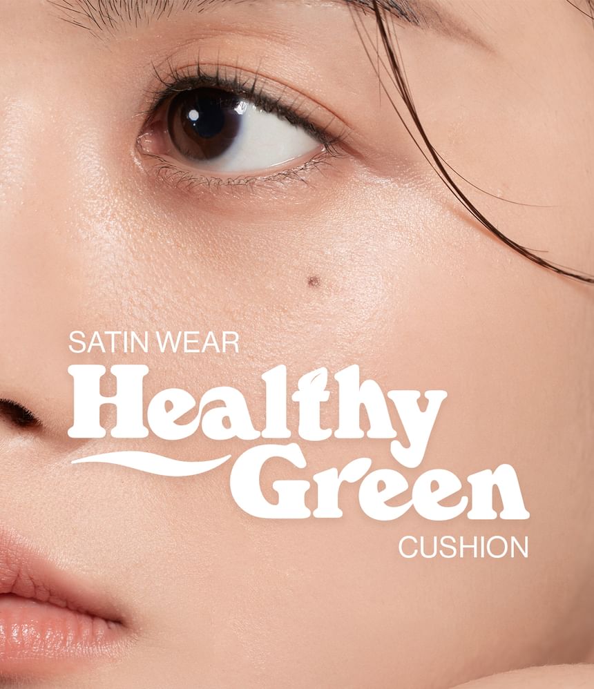 UNLEASHIA Satin Wear Healthy-Green Cushion