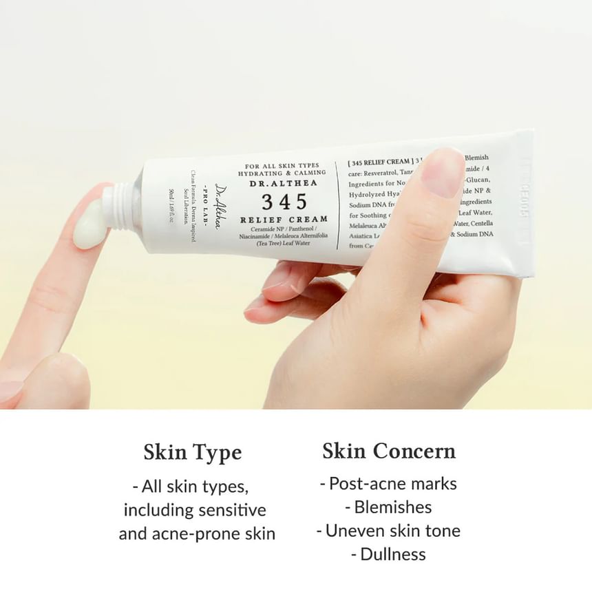 Dr.Althea 345 Relief Cream — 50 mL