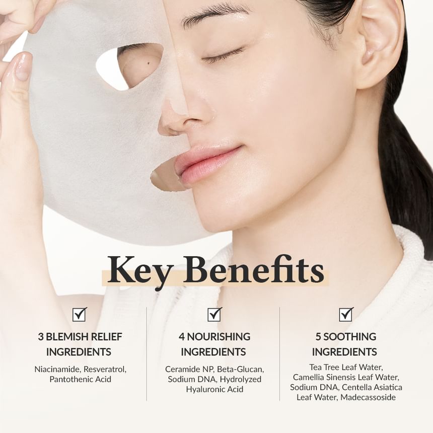 Dr.Althea 345 Relief Cream Mask — 4 Sheets