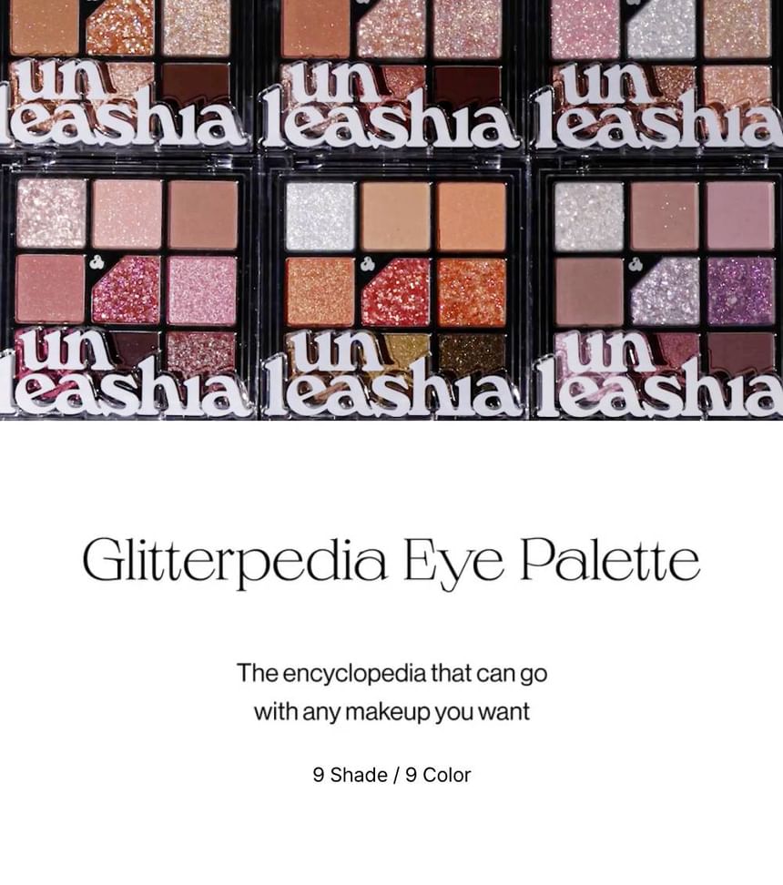 UNLEASHIA Glitterpedia Eye Palette