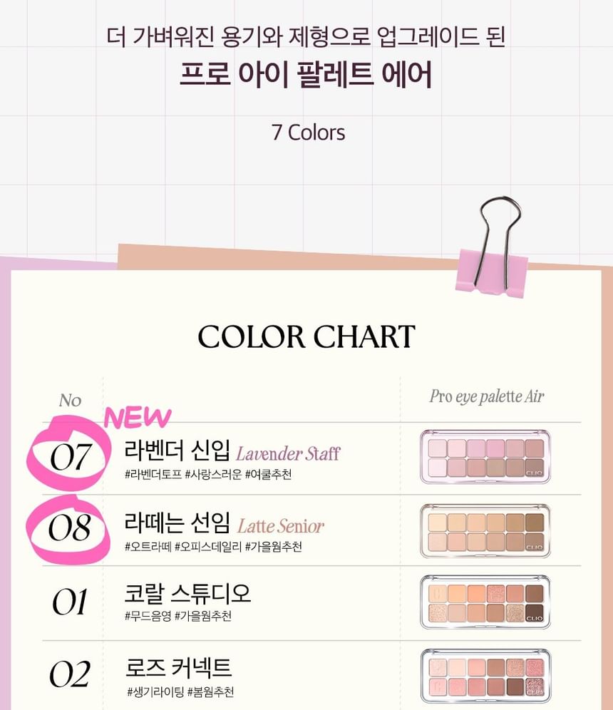 CLIO Pro Eye Palette Air — 03 Mute Library