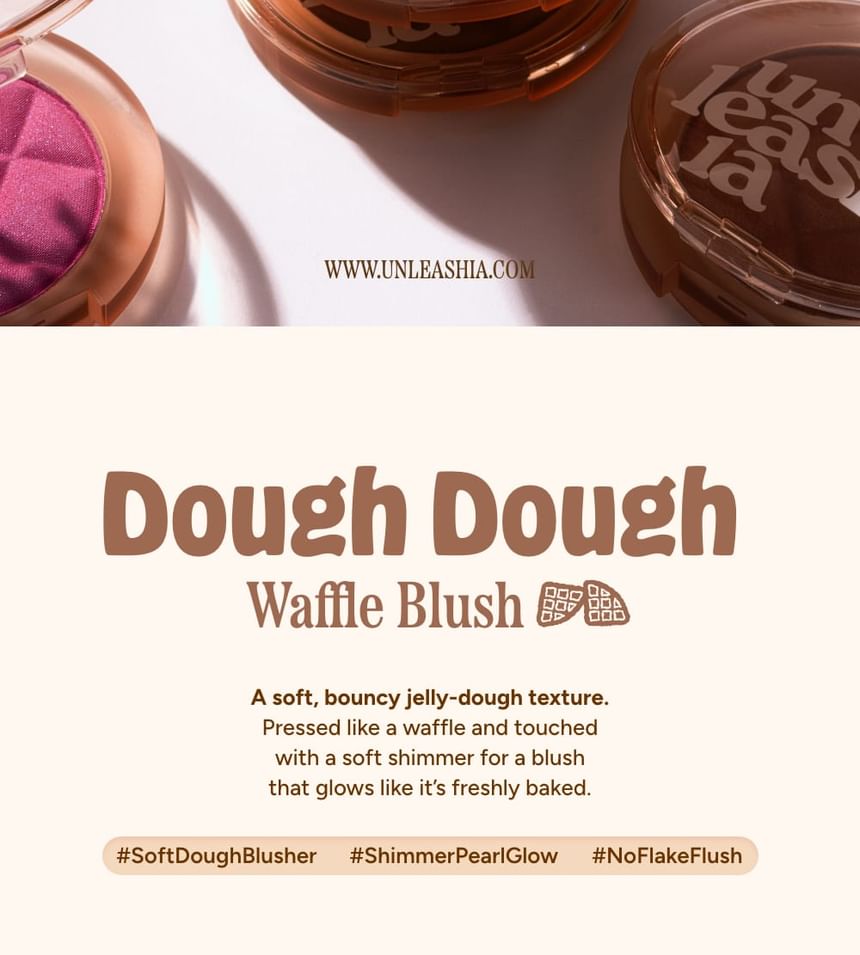 UNLEASHIA Dough Dough Waffle Blush