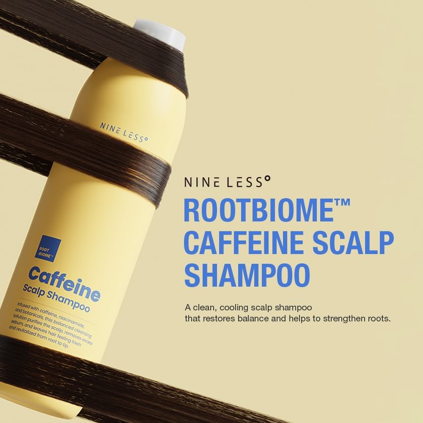 NINELESS Root-Biome Caffeine Scalp Shampoo — 300 mL
