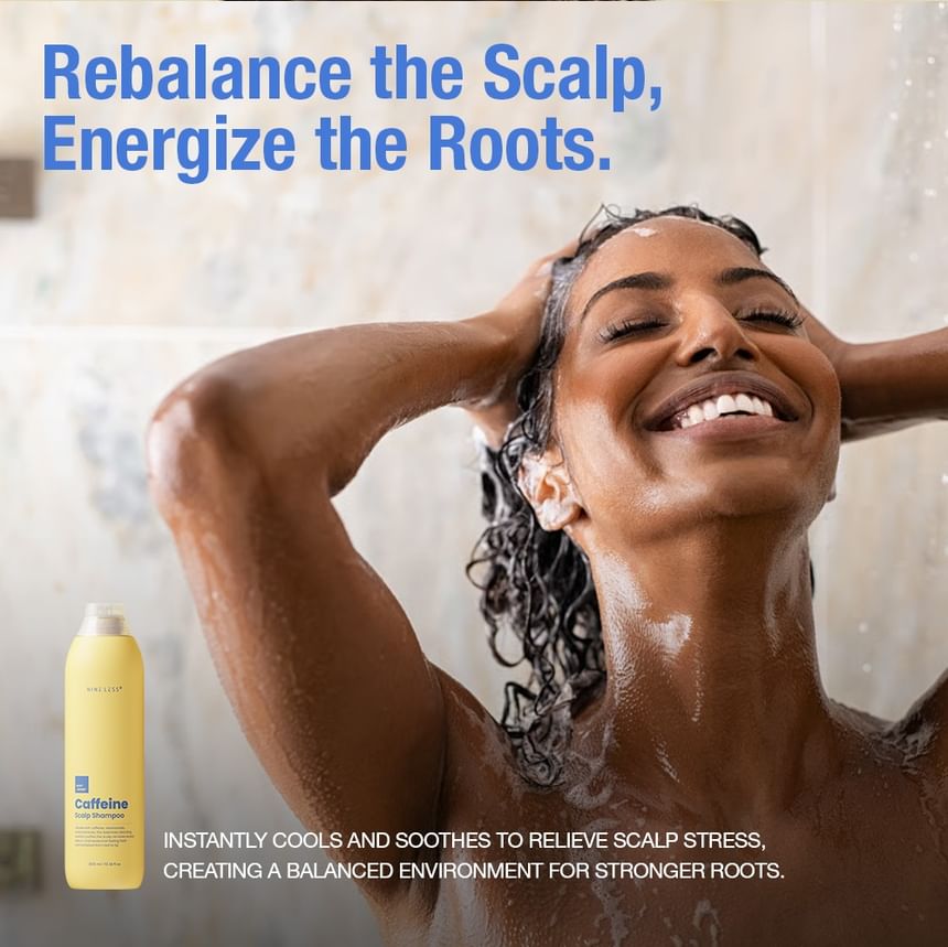 NINELESS Root-Biome Caffeine Scalp Shampoo — 300 mL