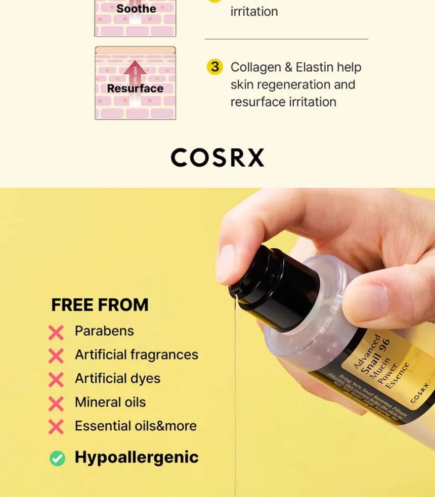 COSRX Advanced Snail 96 Mucin Power Essence — 100 mL