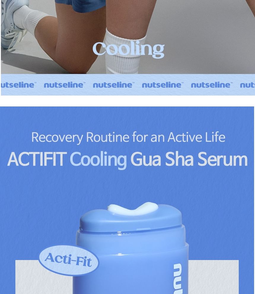 Nutseline Aroma Nut Acti Fit Cooling Guasha Serum — 60 mL