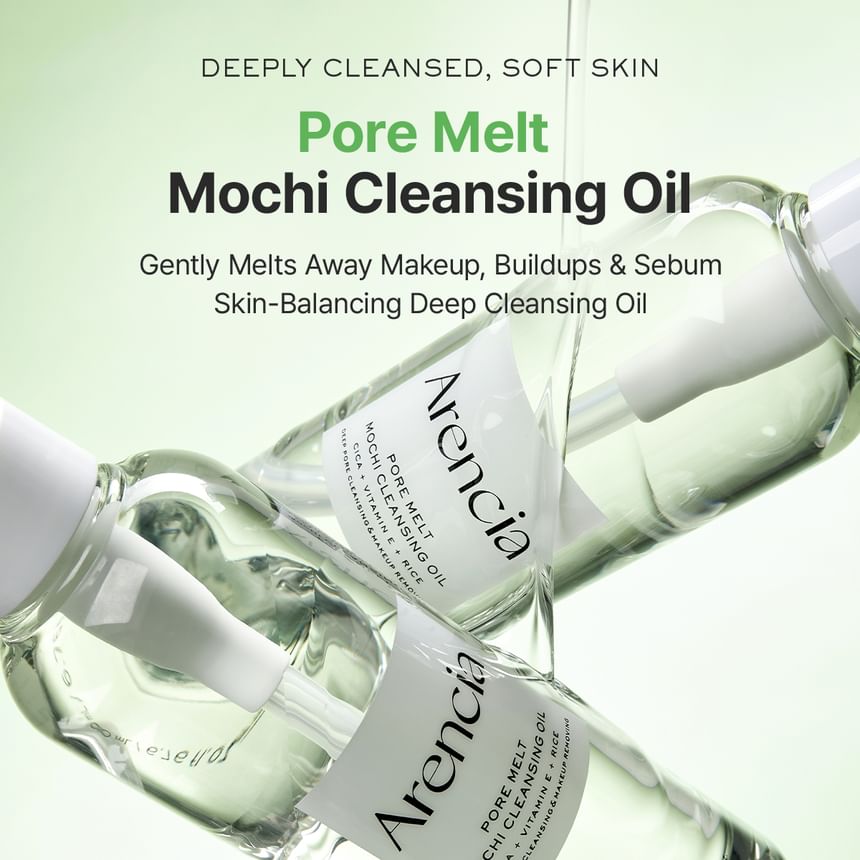Arencia Pore Melt Mochi Cleansing Oil — 200 mL