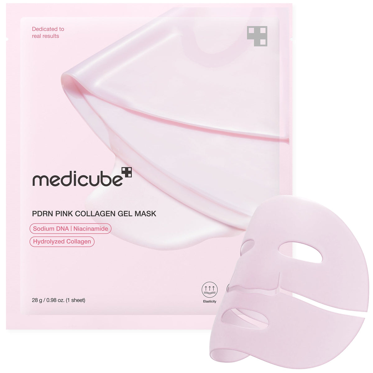 Medicube PDRN Pink Collagen Gel Mask Set — 4 Sheets