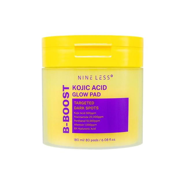 NINELESS B-Boost Kojic Acid Glow Pad — 80 Pads