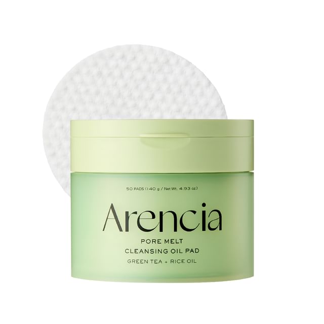 Arencia Pore Melt Cleansing Oil Pad — 50 Pads