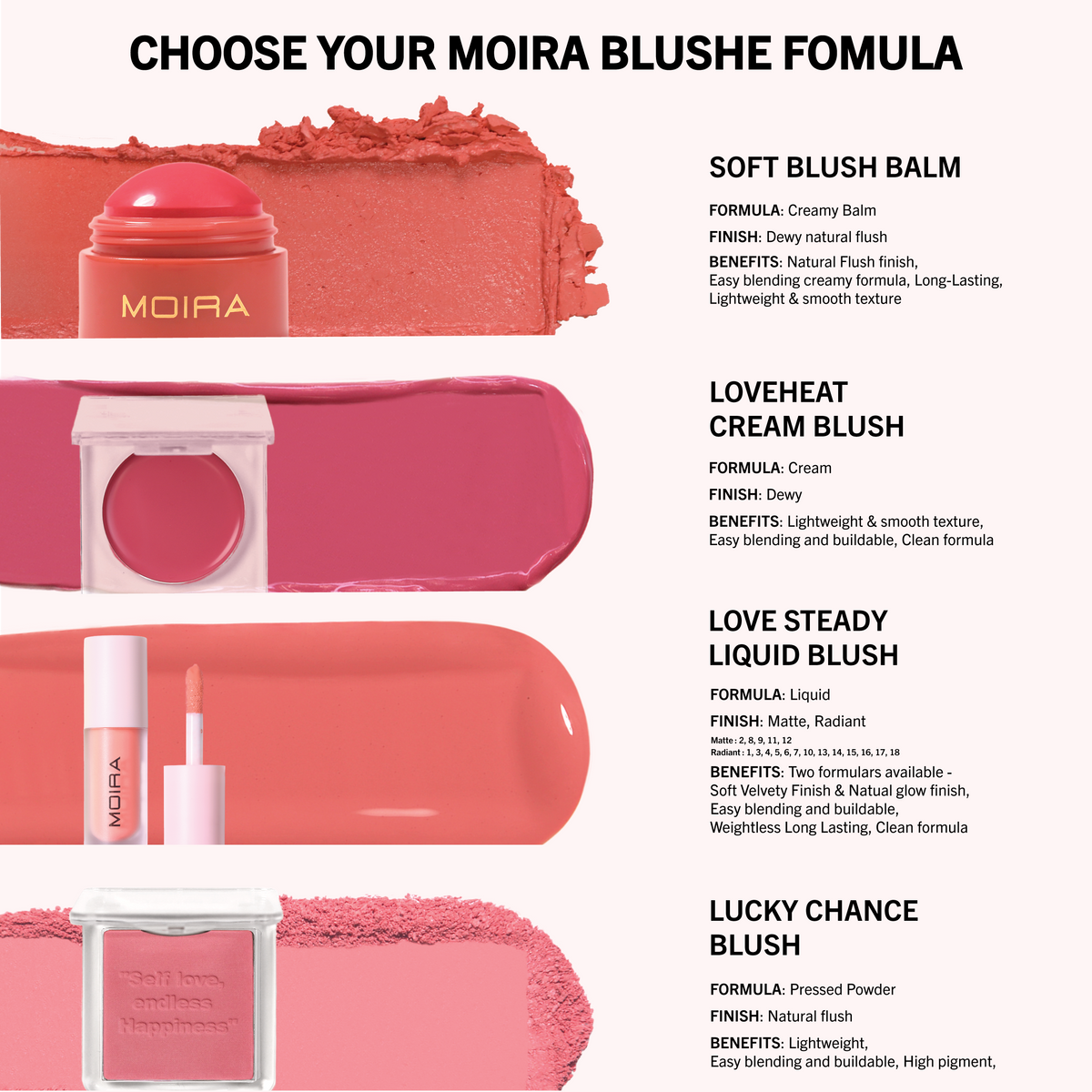 Moira Soft Blush Balm - 012, Talk 2 me