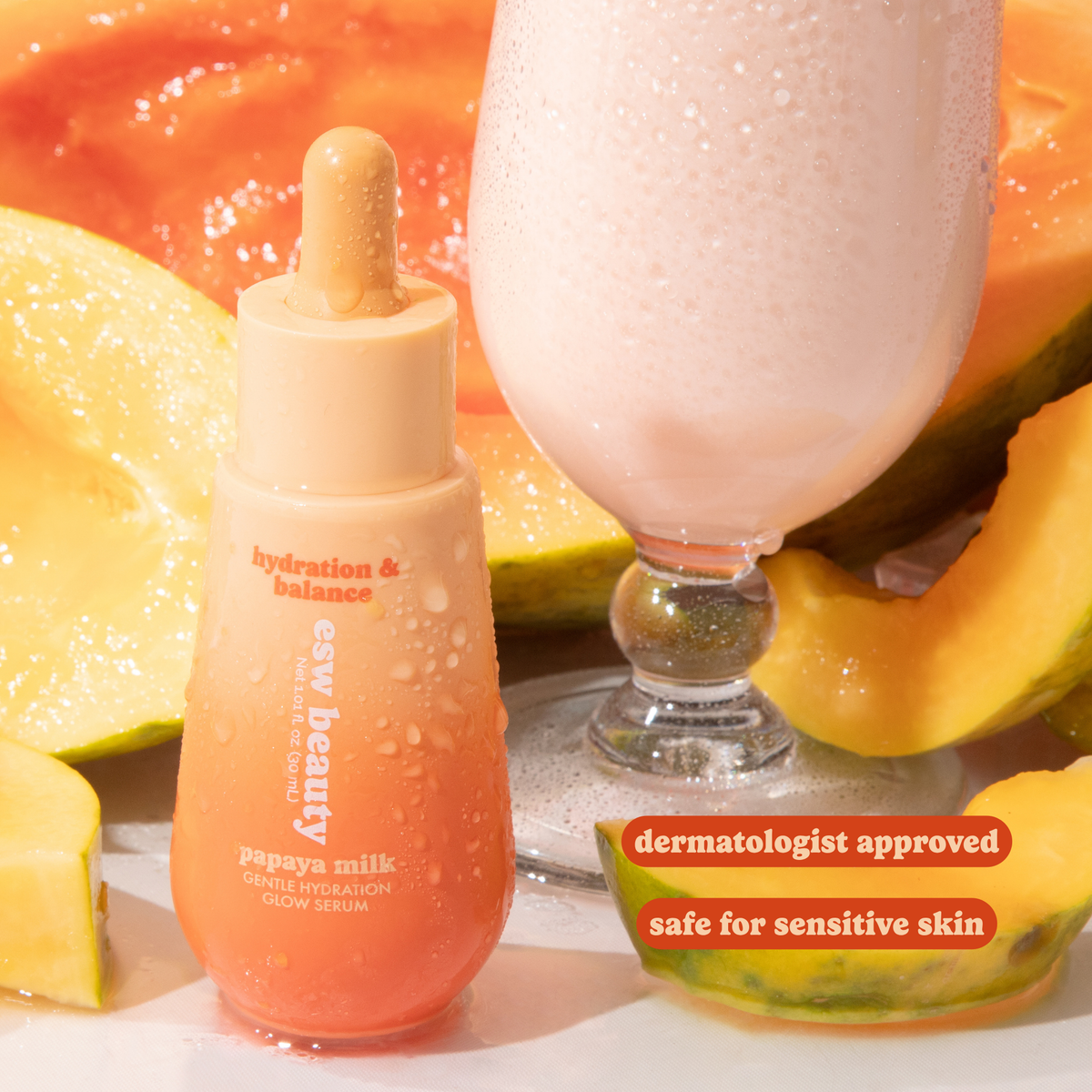 Papaya Milk Gentle Hydration Glow Serum