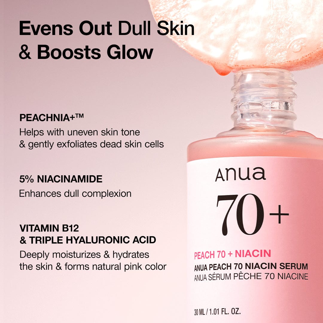 Anua US Ampoule/Serum 30ml Peach 70% Niacinamide Serum