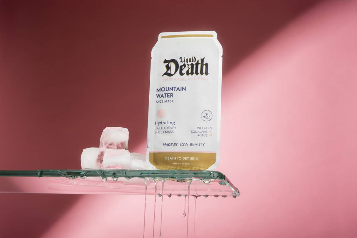 Liquid Death Face Mask Box Set