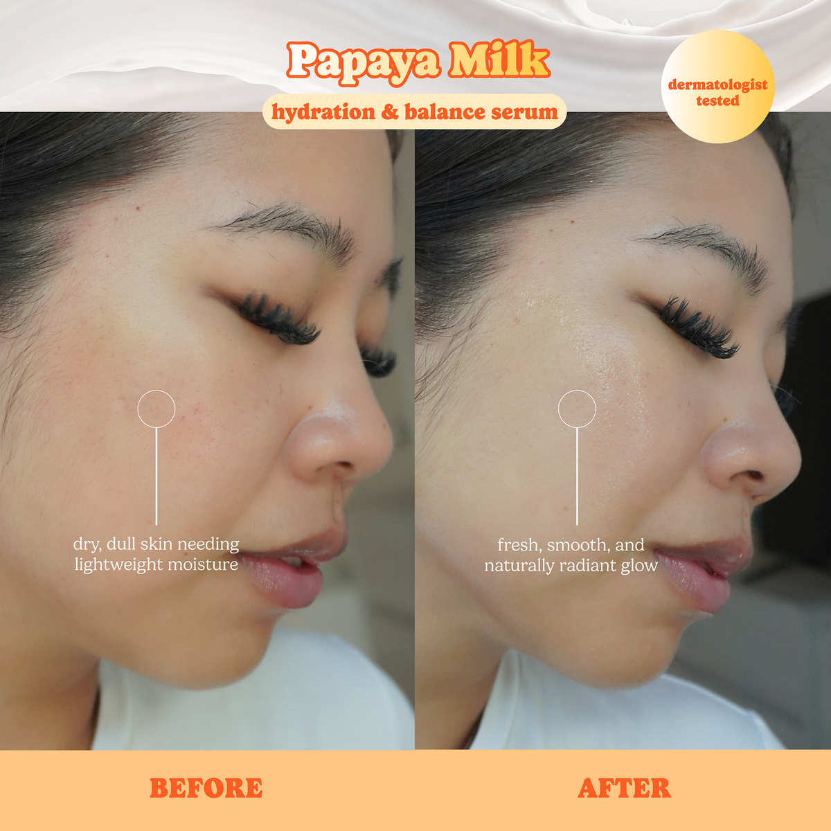 Papaya Milk Gentle Hydration Glow Serum