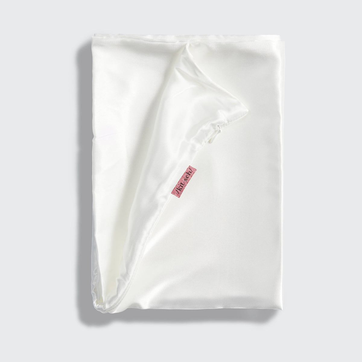 Kitsch Satin Pillowcase Standard - Ivory