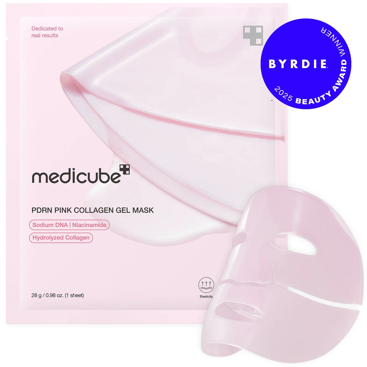 Medicube PDRN Pink Collagen Gel Mask Set — 4 Sheets